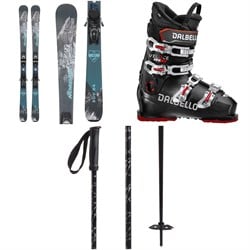 Nordica SUV 84 ​+ TP2 Compact FDT Ski Bindings ​+ Dalbello Veloce Max 75 Ski Boots ​+ evo Refract Ski Poles 2024