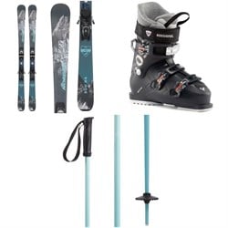 Nordica SUV 84 ​+ TP2 Compact FDT Ski Bindings ​+ Rossignol Kelia 50 Ski Boots - Women's ​+ evo Merge Ski Poles 2024